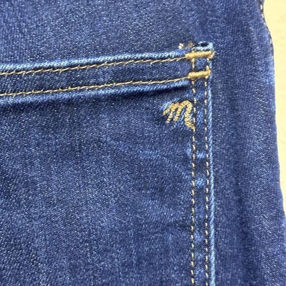Madewell Larkspur Dark Wash 9-Inch High-Rise Skinny Jeans Women's 25S Stretch - Picture 11 of 16